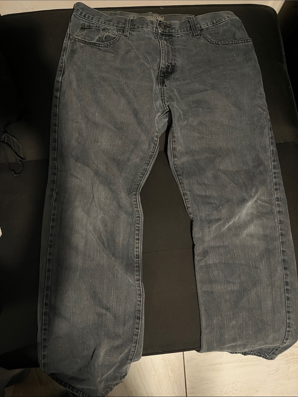 Old Navy Men's Faded Gray Relaxed Jeans